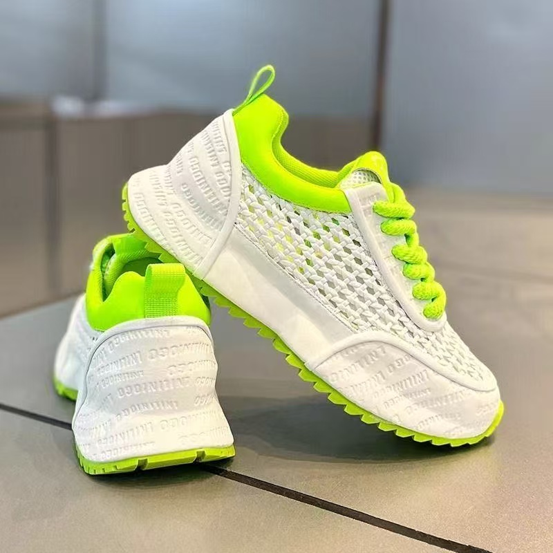 Designer Trend Sneakers Women Casual Lace Up Flat Running Walking Woman Footwear Breathable Women's Sports Shoes