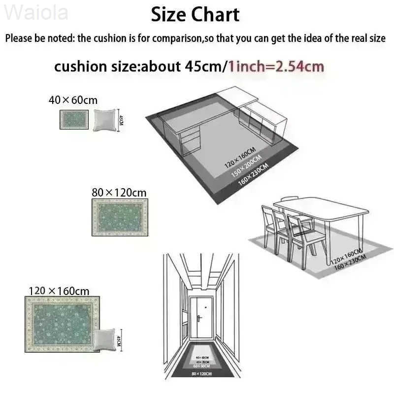 Sanrio Japanese Hello Kitty Black Carpet for Living Room Bedroom Kids Room Home Sofa Area Rug Mat for Gift Decor L251016