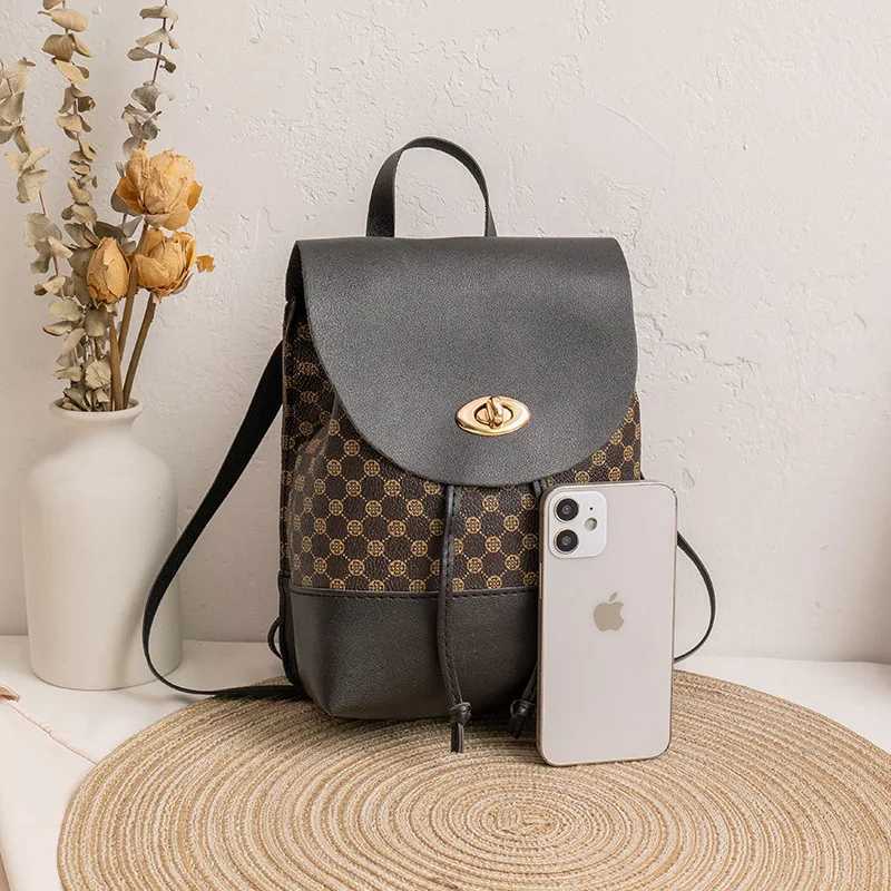 Lady Backpack Stylish Atmosphere With a Design Can Be Carried Backpack Trend Simplicity Color Personality Diamond BagT251016