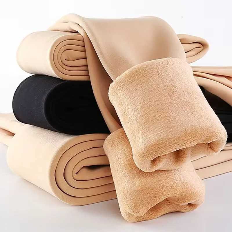 12pcs Thicken Thermal Tights Leggings Women Winter Fleece Velvet Thermo Stockings High Waist Elastic Slim Translucent PantyhoseT251016