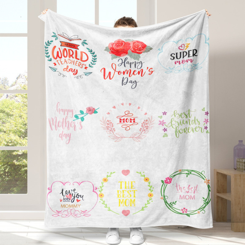 Art Teacher's Birthday Christmas Retirement Gift Blanket Nap Cover Blanket Flannel Home Warm Blanket