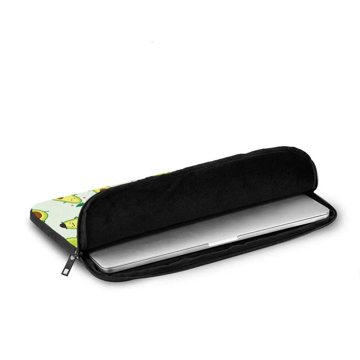 Laptop Notebook Sleeve Cover Bag Cute Green Avocado Computer Liner Sleeve Avocados Lover 10 12 13 15 17 Inch Shockproof Case BagW251015
