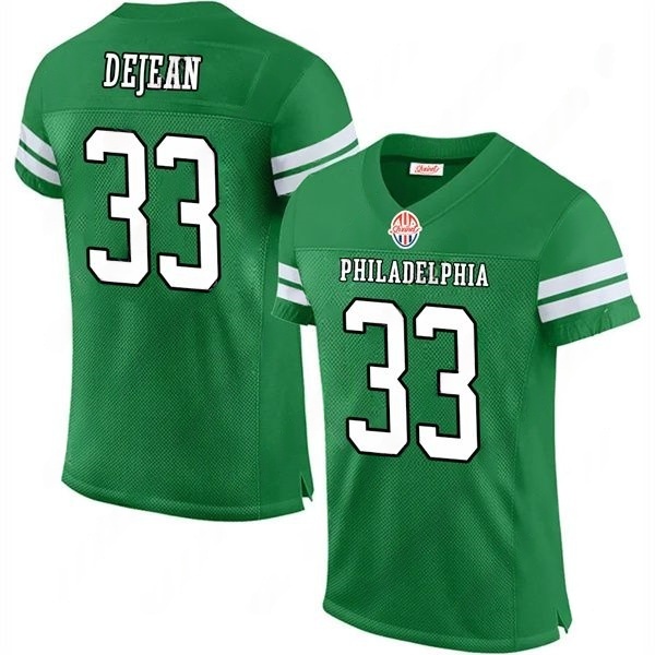 2024SeasonGreen Football Jersey Saquon Barkley Jalen Hurts A.J. Brown Carter DeVonta Smith Jason Kelce Pickett Cooper DeJean Huff Lane Johnson Mailata