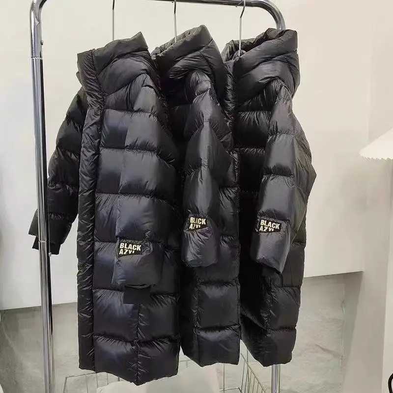 Girls Winter Down Cotton Jacket Kid Printing Flower Clothes Loose Korean Version Coat Thicken Warm Snowsuit Child OuterwearT251016