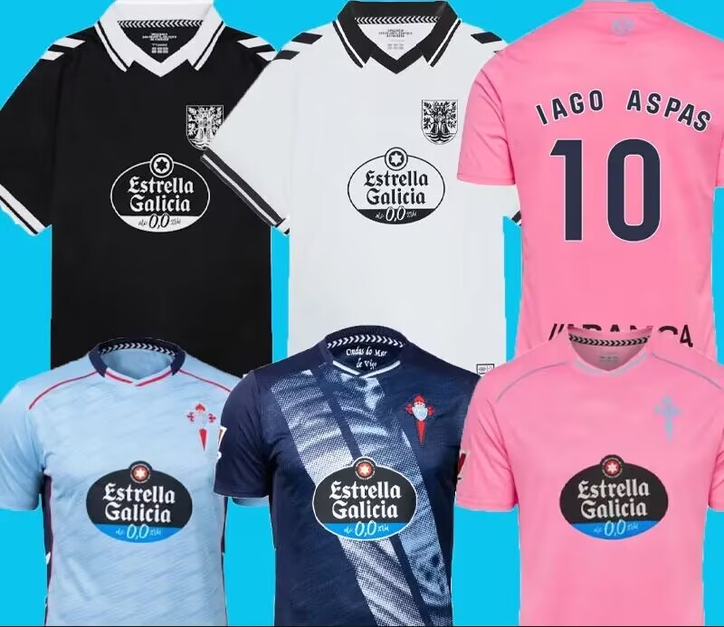 25 26 Celta de Vigo soccer jerseys HOME AWAY BAMBA MINGUEZA SANCHEZ BELTRAN 8 Oliveira Dos Cen Anos 2025 SPECIAL jersey football shirts man kids set kit third pink