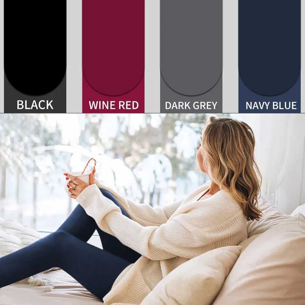 2025 New Winter Warm Fleece Leggings Women Pocket High Waist Fitness Yoga Legging Seamless Sport Tight Butter Lift Ankle PantsT251016