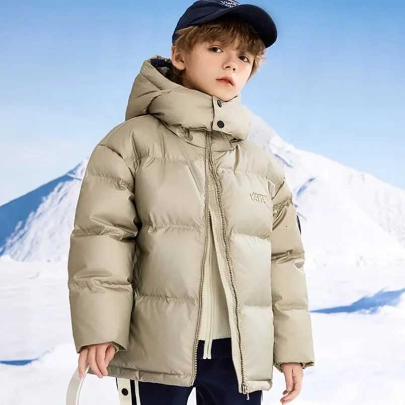 Winter New childrens Down jacket Fashion Hooded Windproof Waterproof Outerwear Boys Warm Coats A4170T251016