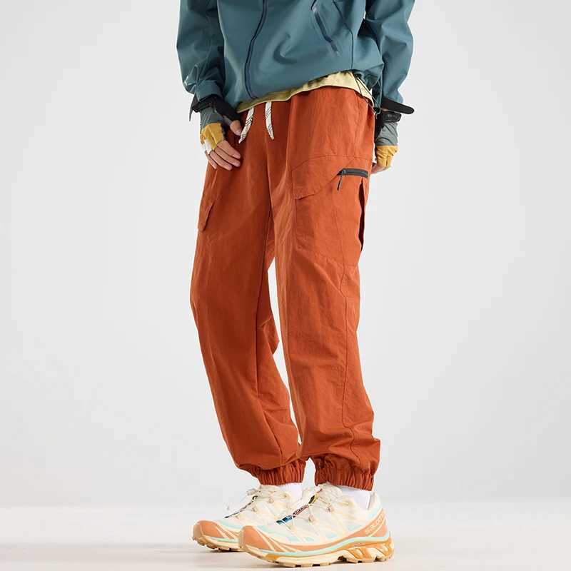 CHRLCK Men Waterrepellent Hiking Pants Autumn Mountaineering Cargo Pants Breathable Fishing Camping Cycling Trekking Trousers J251203