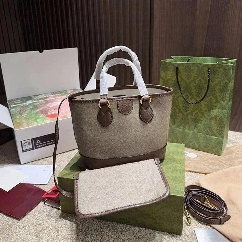 Designer Bag Luxury Bag luxury Lao Hua Cai Basket Tote Bag dempse Tote Shoulder Bag Composite Bag New Womens Bag Versatile Shoulder Bag