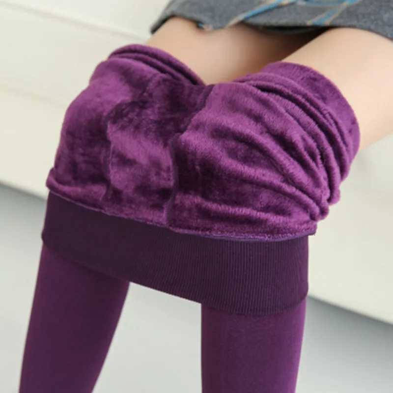 Fleece Thickened Pearl Fleece Leggings Autumn and Winter Popular Footstepping Warm Pants Outer Wear Integrated Pants for WomenT251016