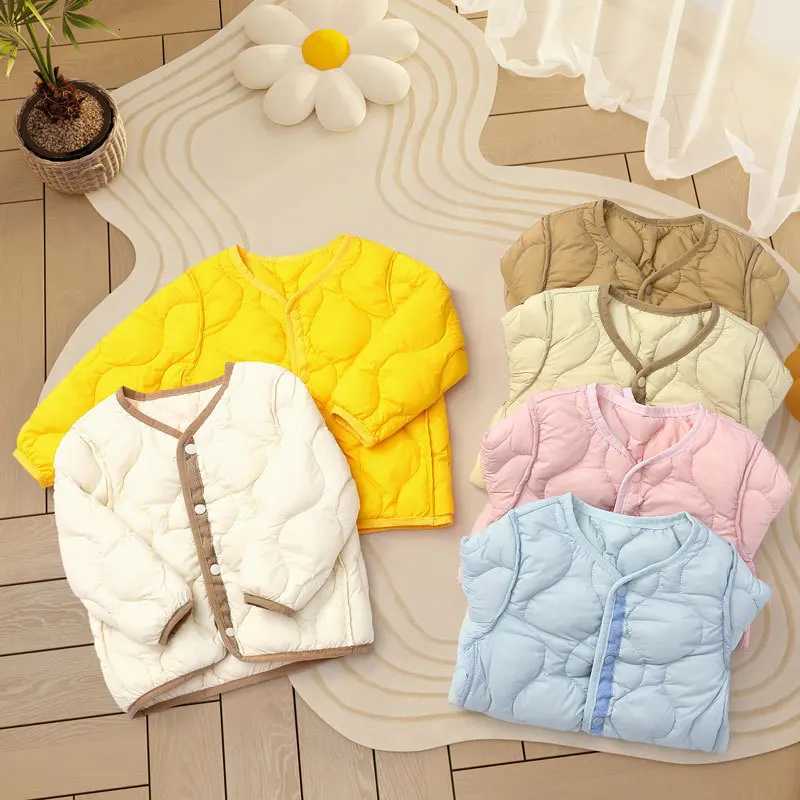 2025 new baby light velvet jacket doublesided coat baby wears thermal inner liner childrens outdoor jacket in winterT251016