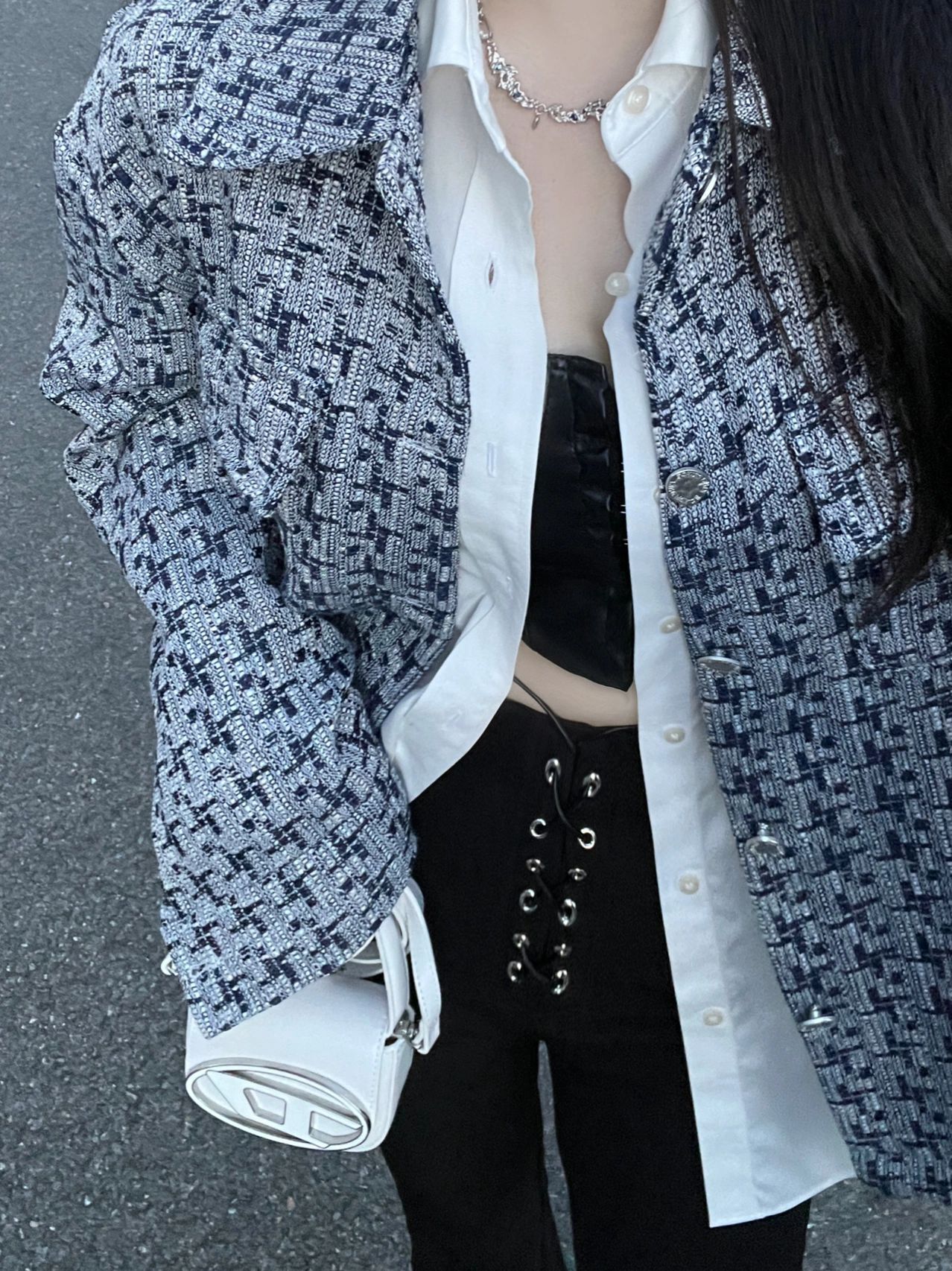 2025 Autumn/Winter New Top Checkered Women's Designer Jacket Autumn Design Niche Korean Edition Loose Multi design functional Young Fashion Winte