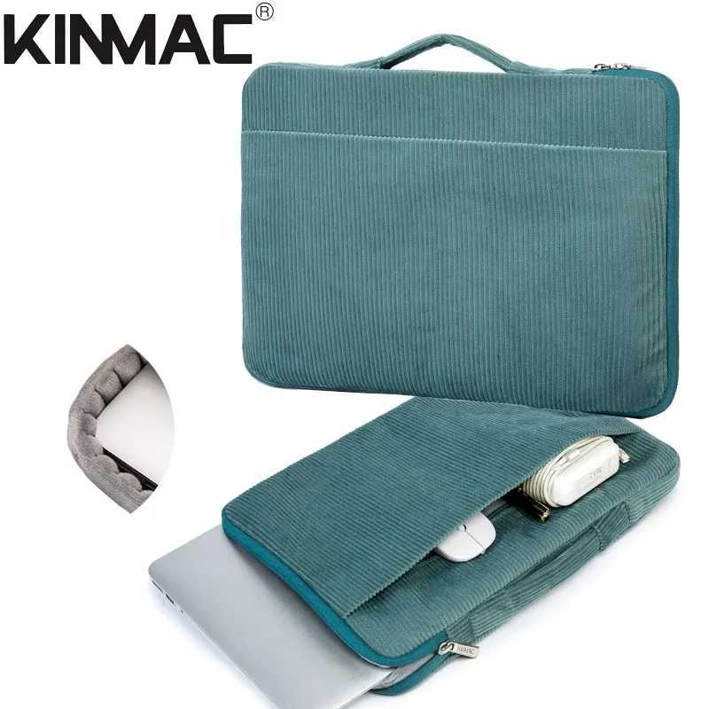 Shockproof Brand Kinmac Laptop Bag 12131415415616 InchWaterproof Lady Man Sleeve Case For MacBook Air Pro M1 Handbag PCW251015