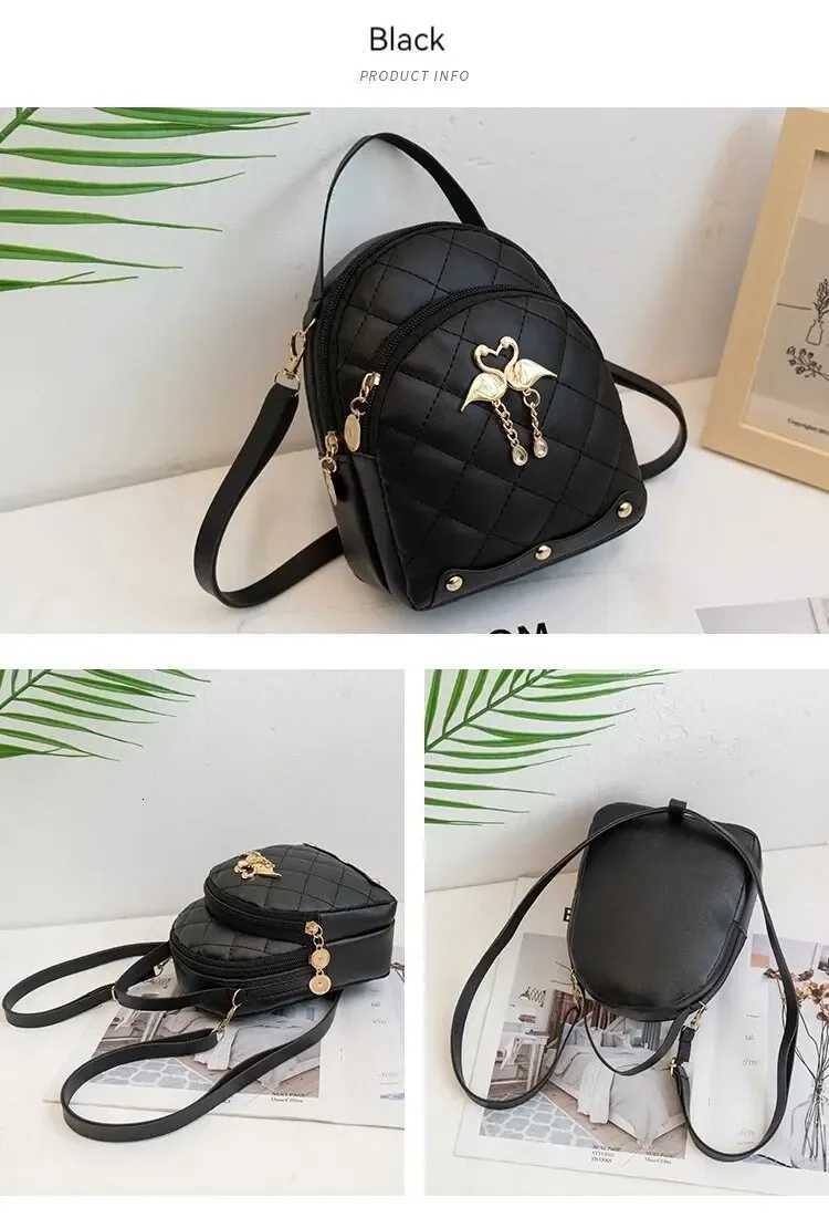 Rilibegan Women Fashion Backpack Ins New Style Female Handbag Leisure Mini Fashion Women Backpacks Phone Packs MIni BackpackT251016