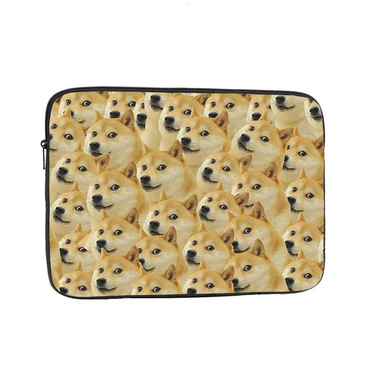 Shiba Inu Doggo Dog Meme Montage Notebook Laptop Bag Case Pouch 10 12 13 15 17 Inch Macbook Air Pro Tablet Shockproof Case BagW251015