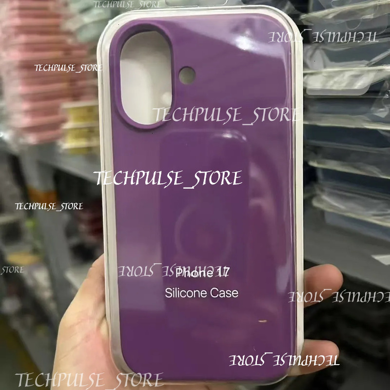 2025 tech73 New Liquid Silicone Suitable For Iphone 17 16 Pro Phone Apple 15 Promax Full Pack Original Case Factory Wholesale