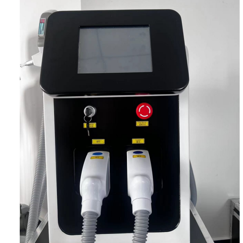 OPT IPL Multifunctional Epilation Tattoo Pigment Removal Machine For Facial Vessels Wrinkles Freckles and Remove Hair IPL Laser