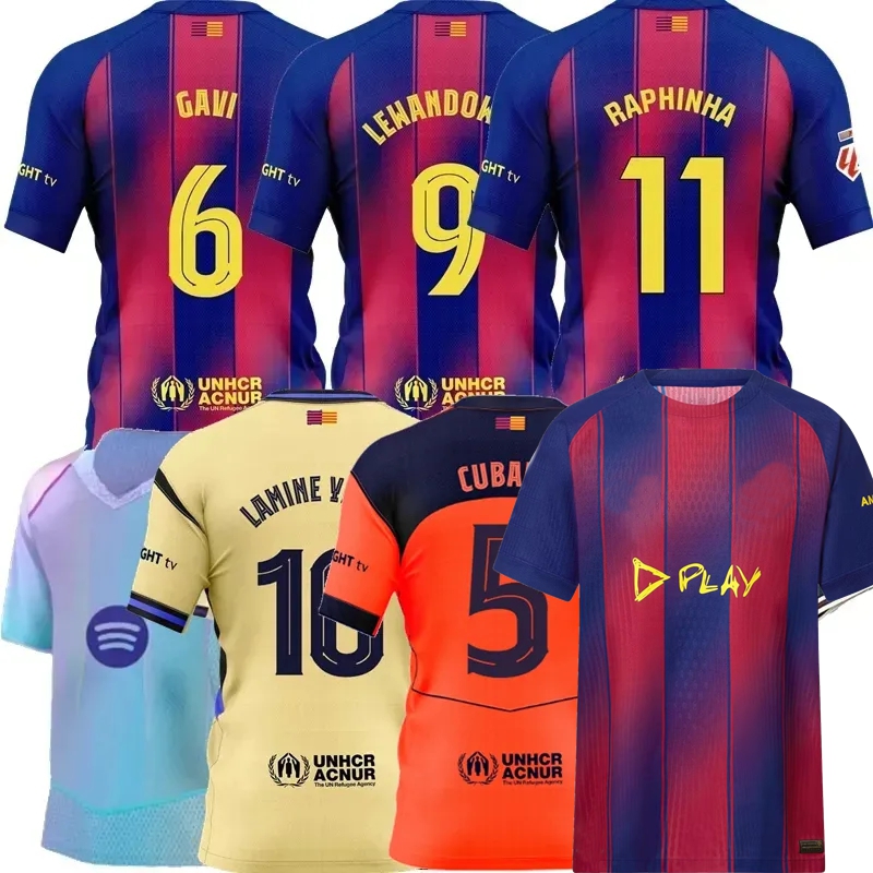 RASHFORD 2025 2026 soccer jerseys LEWANDOWSKI FERRAN OLMO PEDRO GAVI KOUNDE BALDE CUBARSI RAPHINHA F.DE JONG CASADO LAMINE YAMAL barces 25 26 football men kids shirts