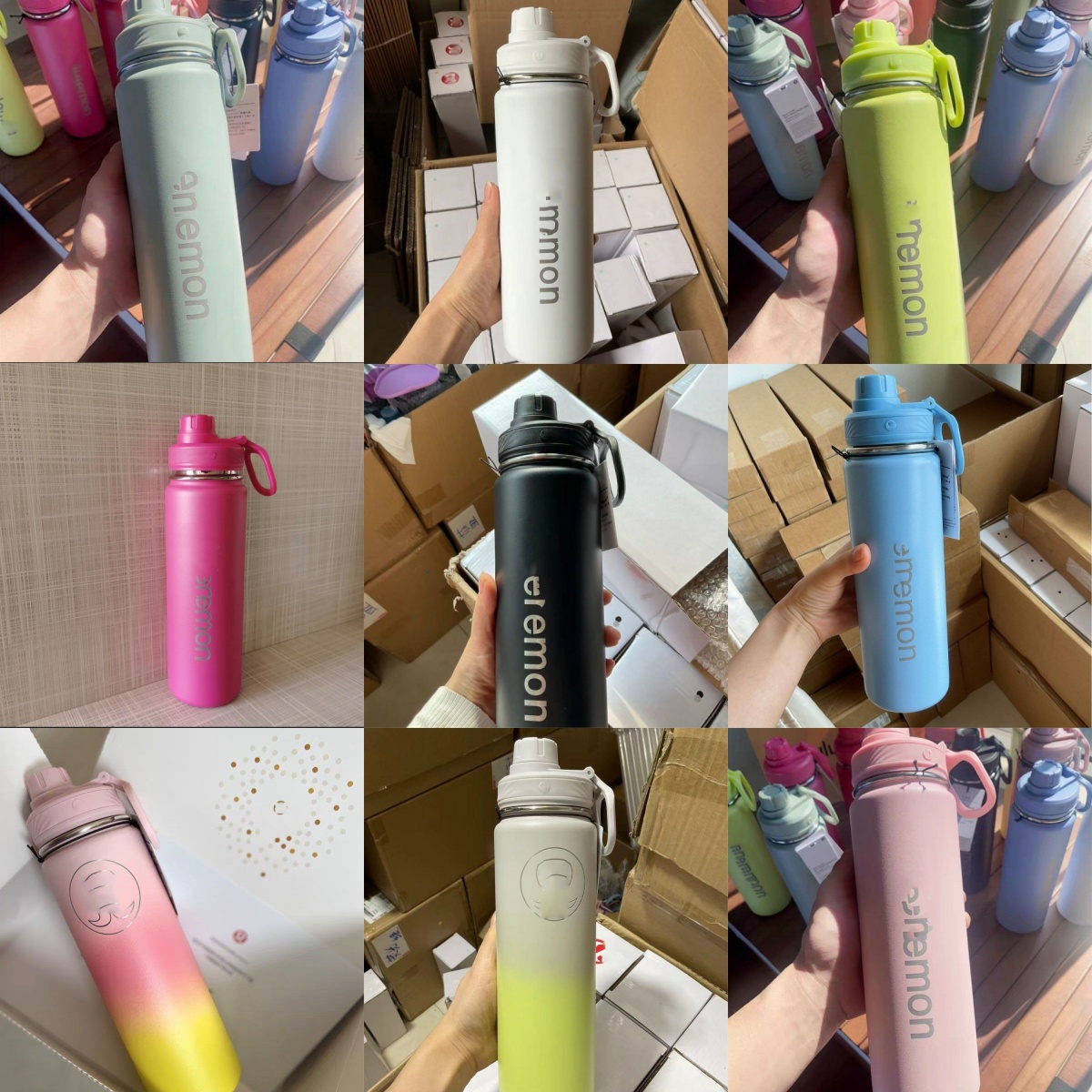 Water Bottle Stainless Steel Dual-Layered Thermal Beverage Container Coffee Mug - Ideal For Sports & Outdoor Activities Travel Vacuum Workout Cup