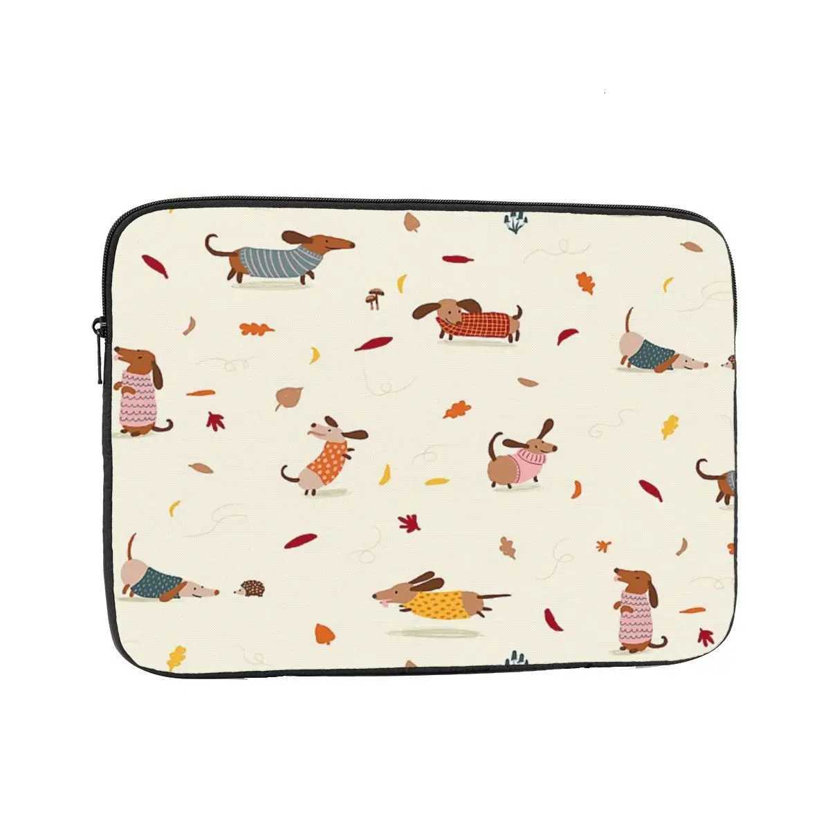 Dachshund Dog Notebook Laptop Bag Case Pouch 10 12 13 15 17 Inch For Macbook Air Pro Tablet Shockproof Case BagW251015