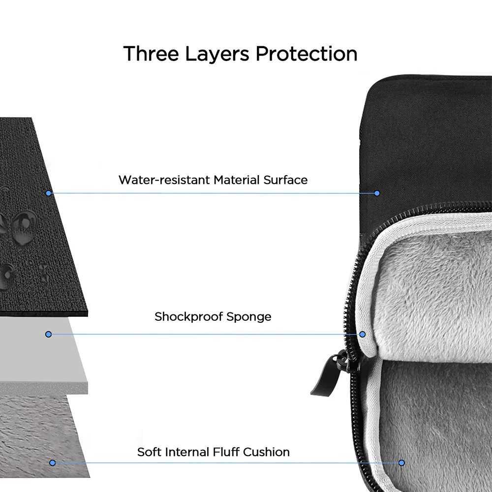 Cdisplay Laptop Bag 18 Inch Notebook Sleeve Case for MacBook Pro 16 14 Air 13 Portable Monitor Lenovo Dell Computer BagW251015