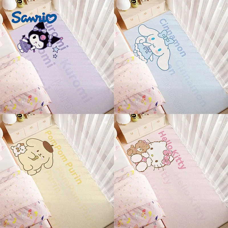 Sanrio Cute Cartoon Kuromi Carpet Living Room Sofa Bedroom Bedside Kitchen Entrance Door Mat Nonslip Girl Home Decor Rug L251016