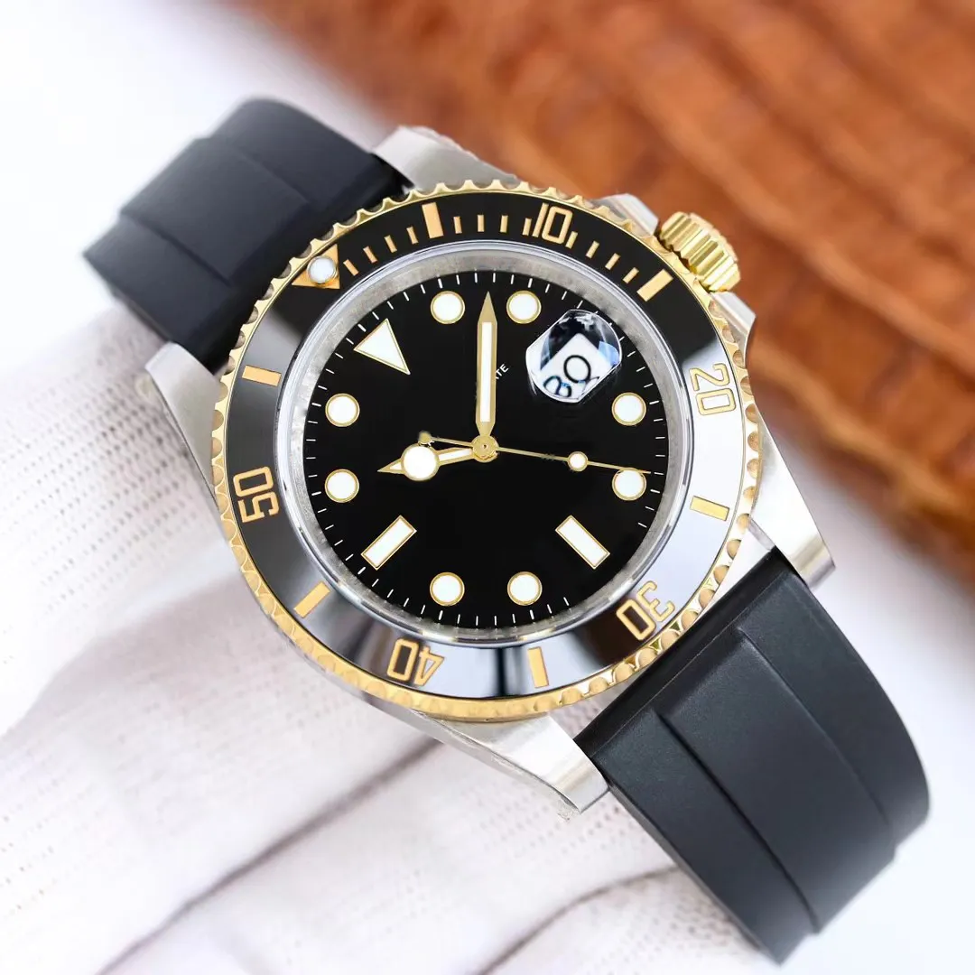 Super Men's Watch 126610 126610LN 40/41mm Stainless Steel 904L Waterproof Ceramic Sapphire Luminous Watch 3135 Movement Mechanical Automatic Watch