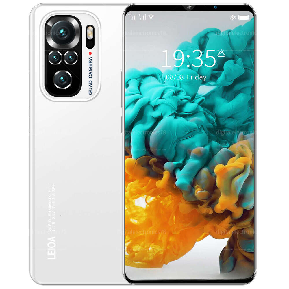 Global Version Note10pro1 Smartphone New 8+128GB 5.5-Inch 5G All-In-One Smartphone Low-Configuration Device phones