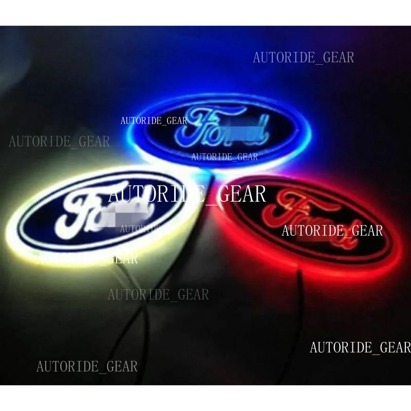4D LED Car Tail Light Badge Utor28 Lamp Emblem Sticker For Decoration9043600
