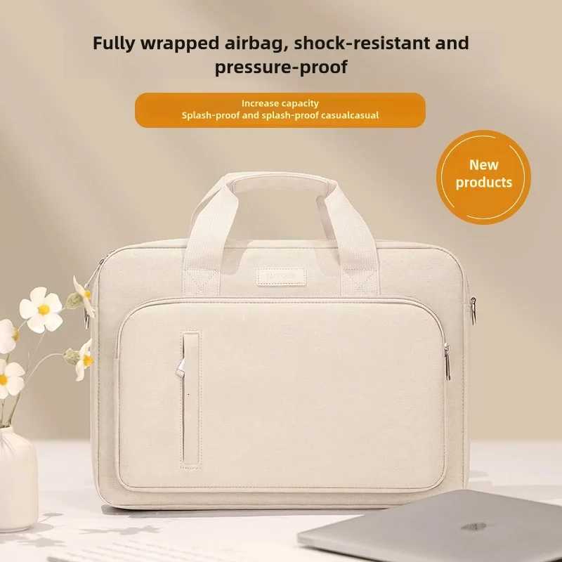 Laptop Bag case 133 14 156 173 inch Waterproof Notebook Bag for Macbook Air Pro 13 15 Computer Shoulder Handbag Briefcase BagW251015
