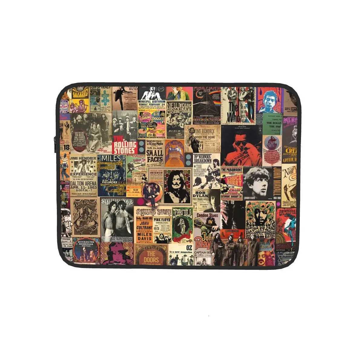 Rock N Roll Stories Notebook Laptop Bag Case Pouch 10 12 13 15 17 Inch Notebook Sleeve Cover Bag Tablet Shockproof Case BagW251015