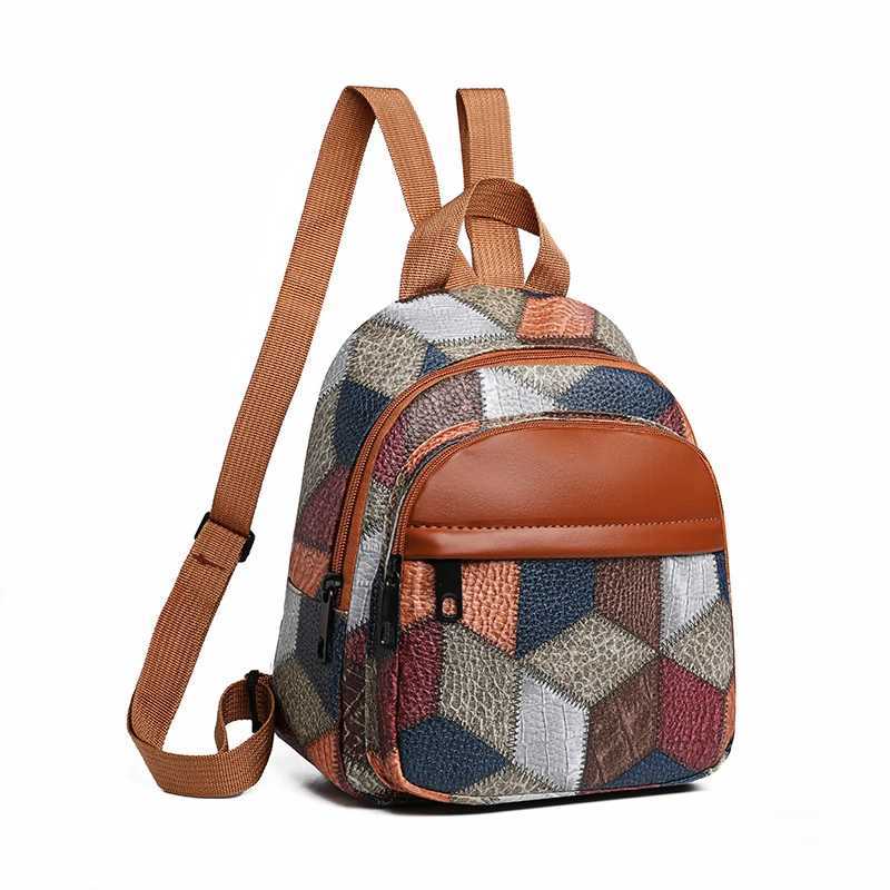 Neutral color backpack for men and women suitable for travel school outings and schoolbags for studentsT251016