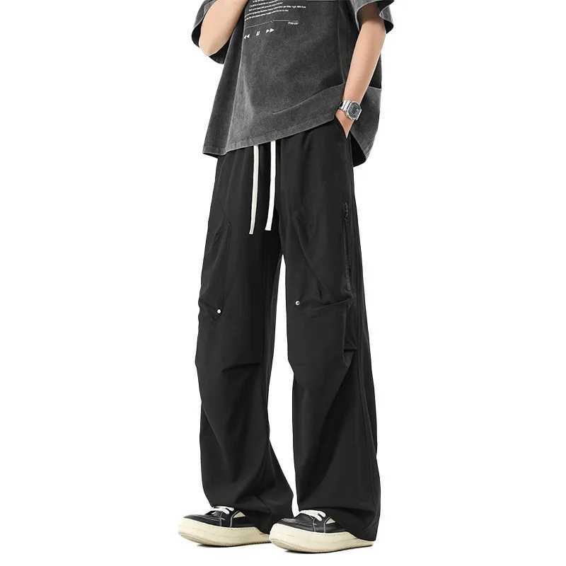 American work pants mens new spring and autumn loose straight leg straight leg hooligan pants high street charging pants J251203