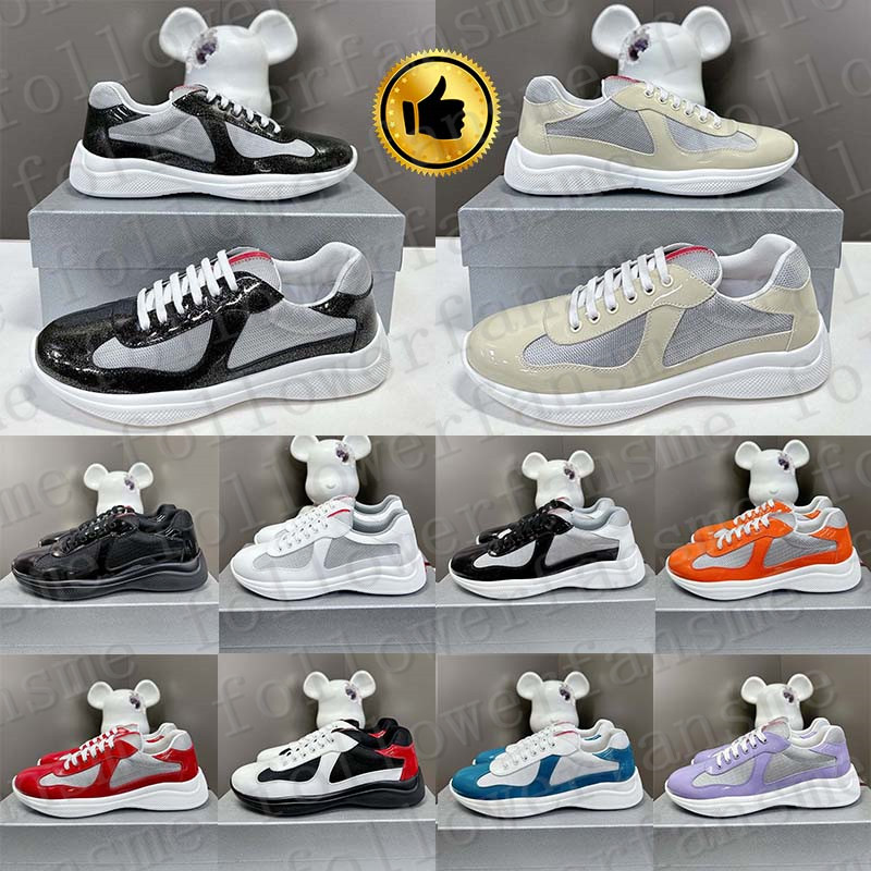 Designer Americas American Cup sneakers Running Shoes trainers for mens womens shoe chaussure Outdoor chaussures scarpe schoenen trainer Sports runners