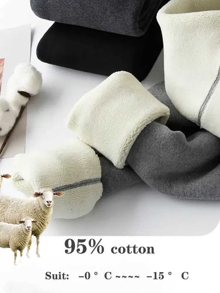 Casual Fleece Warm Tights Pants Women High Waist Solid Women Leggings Autumn Winter Velvet Thickened Cotton Female LeggingT251016