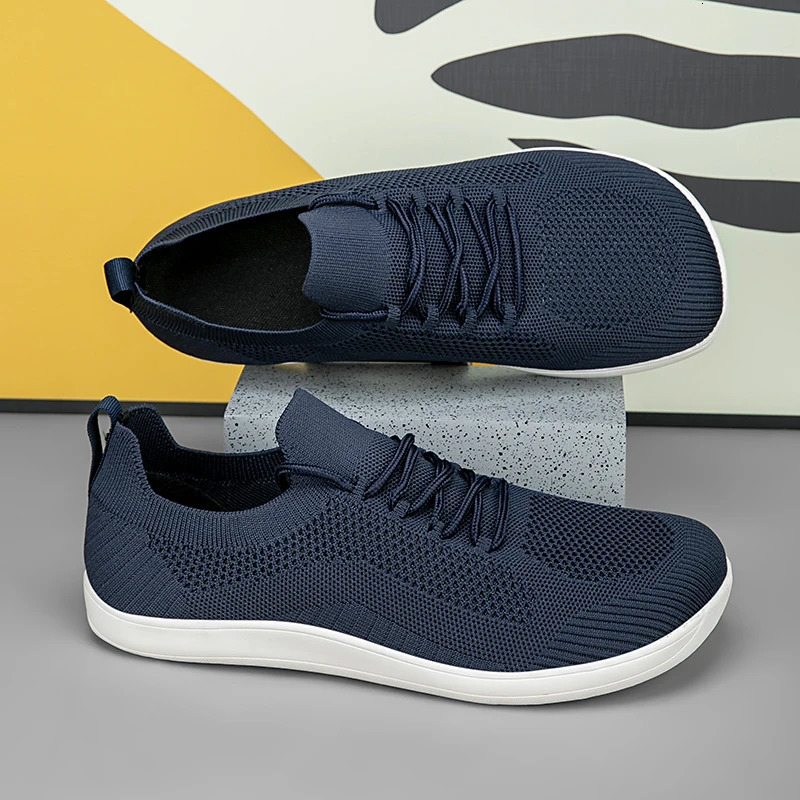Wide Toe Casual Shoes for Men and Women Barefoot Shoes Soft Sole Flats Non Slip Walking Footwear Comfortable Sneakers Zapatillas 251013