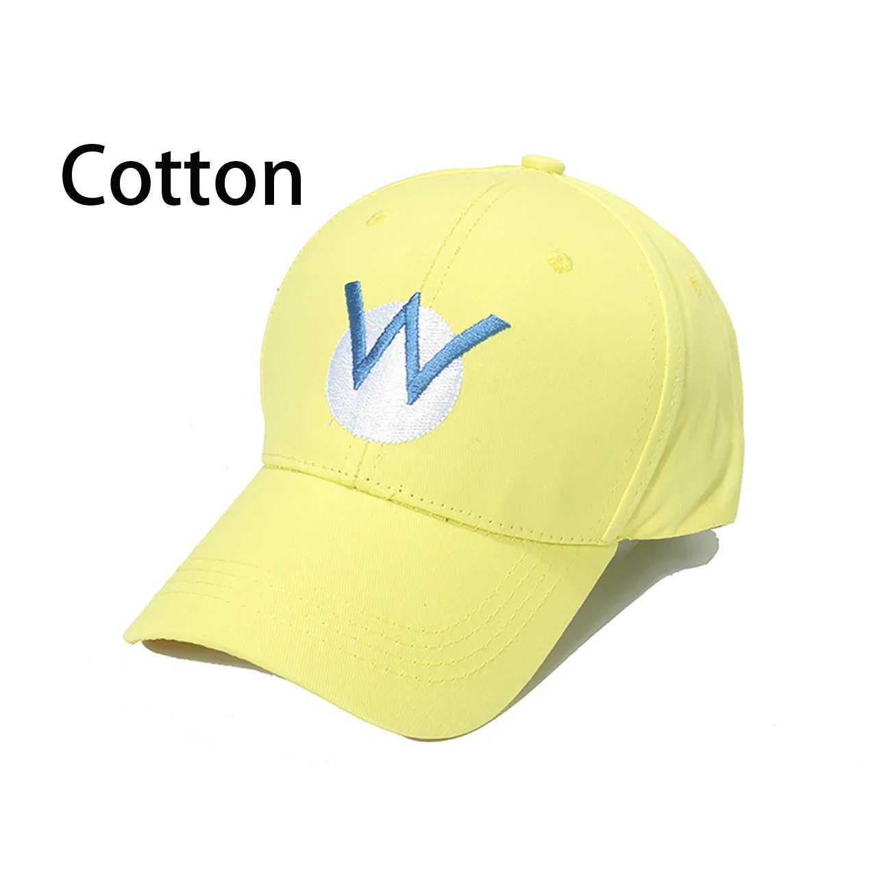 Doitbest Anime game Super Luigi Brothers Cosplay Canvas Hat Sunscreen Sunshade Hat Duck Tongue Hat Baseball Cap Z20251016