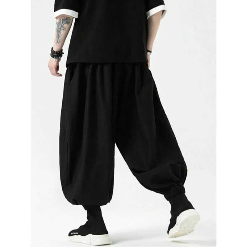 FGKKS Brabd New Men Pants Fashion Korean Style Harem Loose Style Cotton Pants Man Solid Trousers J251016