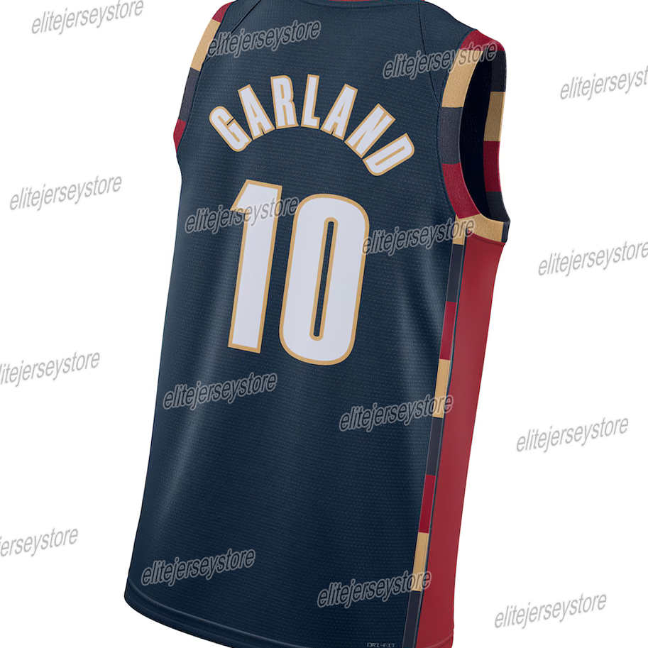 Personalized Custom 2025-26 55th Anniversary Classic Basketball Jersey 45 Mitchell 10 Garland Jarrett Allen Lonzo Ball Evan Mobley Craig Porter Jr. Ma