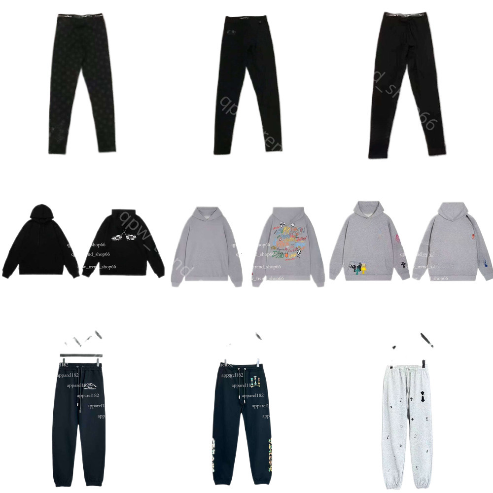 high quality chromed lenggings designer tight pants brand hoodies cotton luxuryuu leggings women hiphop chromed tracksuit casual legging chromed sweatpants 320