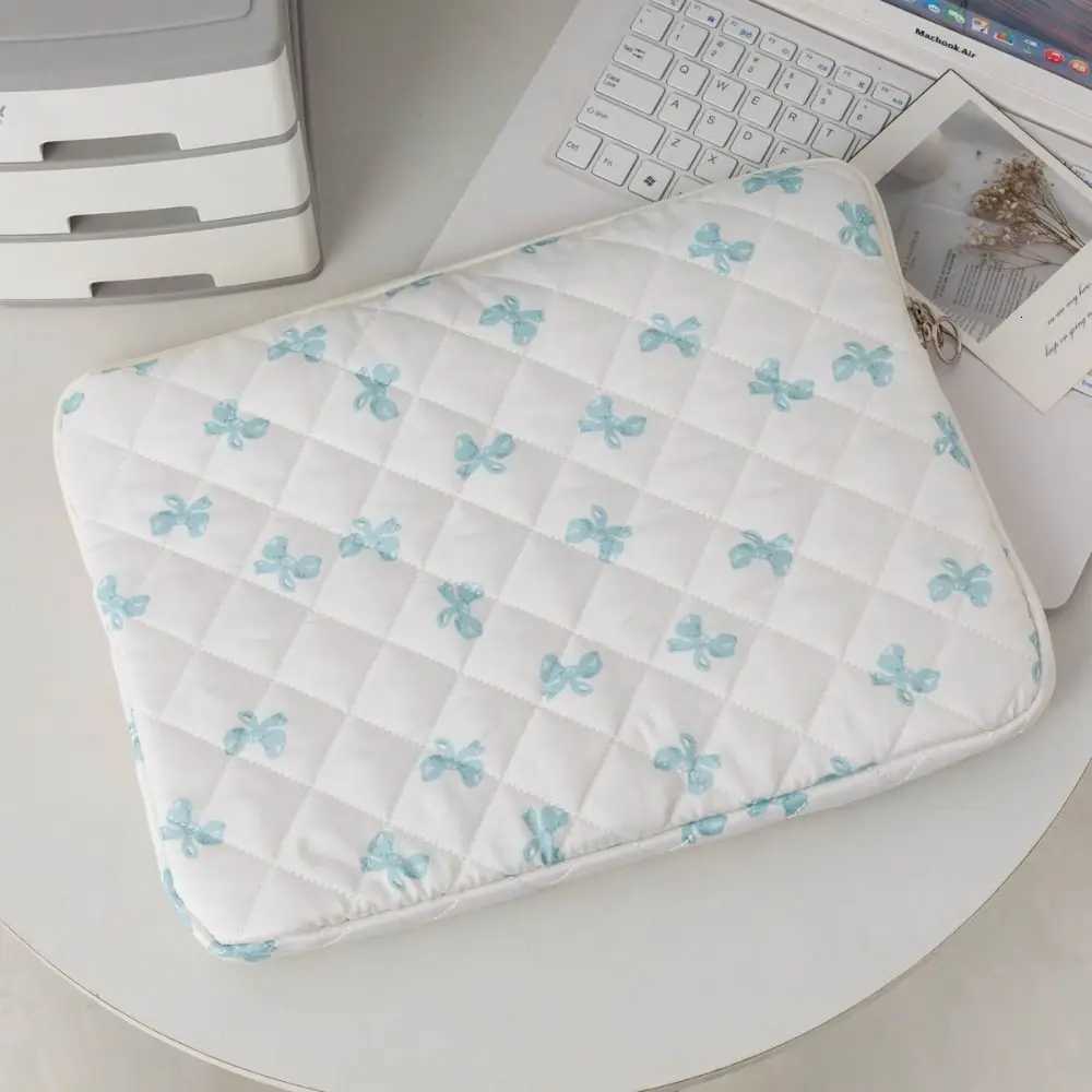 Bowknot Pattern Laptop Sleeve Case Shockproof 111315 inch Notebook Cover Ultra Thin Large Capacity Tablet Protective PouchW251015