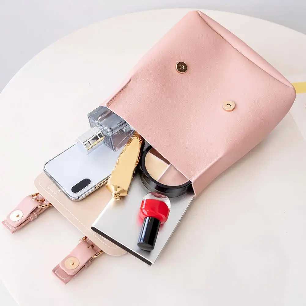 Candy Color Women Small Backpack Waterproof Splicing Hit Shoulder Bags School Bags for Teenage Girls Casual Student School BagT251016