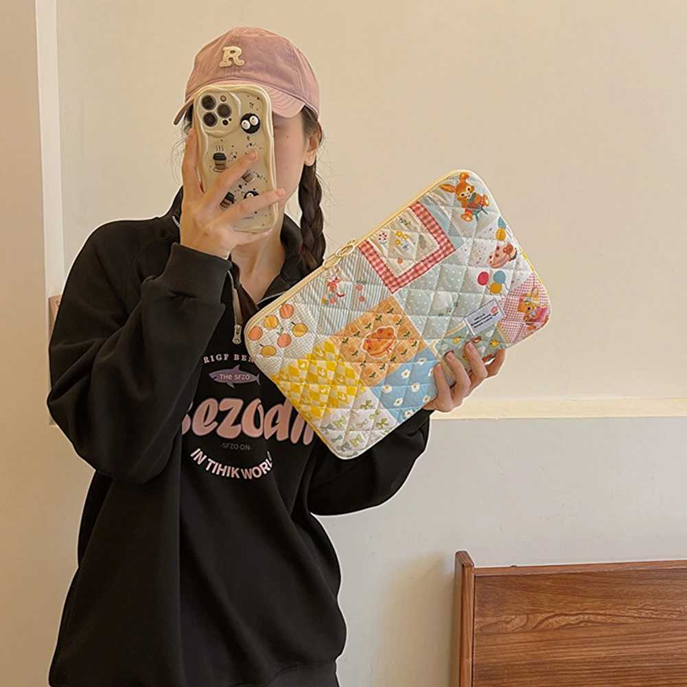 111315 Inch Flower Pattern Laptop Sleeve Case Bag Shockproof Computer Cover Bag Laptop Protective Bag for MacBook Air IpadW251015