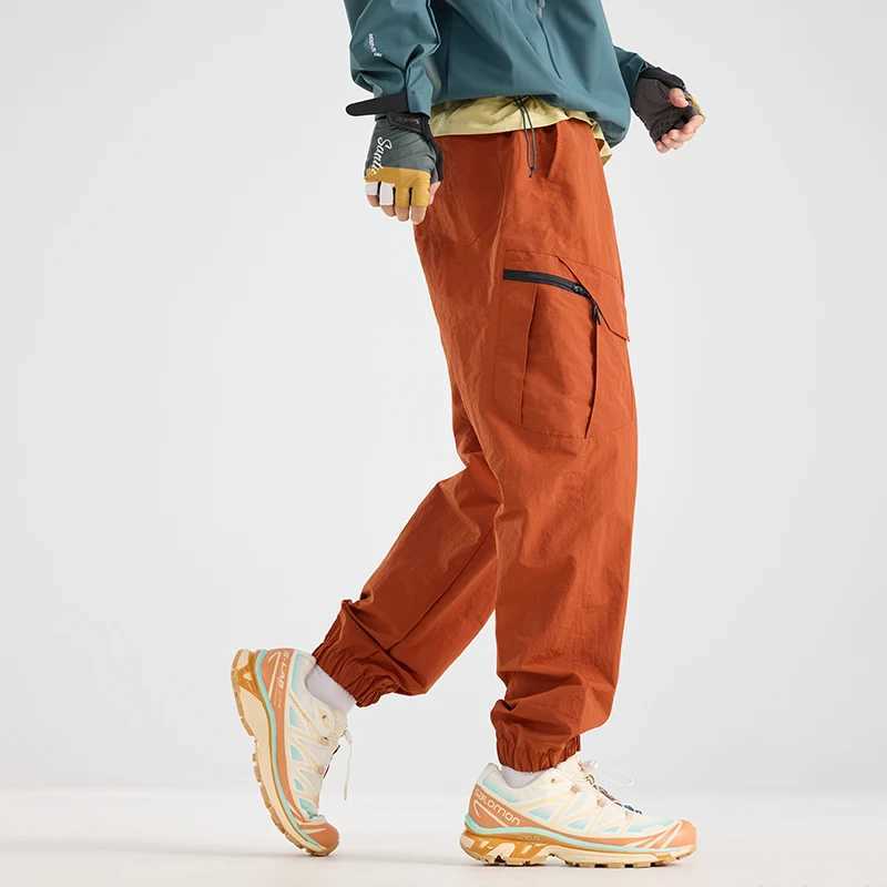 CHRLCK Men Waterrepellent Hiking Pants Autumn Mountaineering Cargo Pants Breathable Fishing Camping Cycling Trekking Trousers J251203