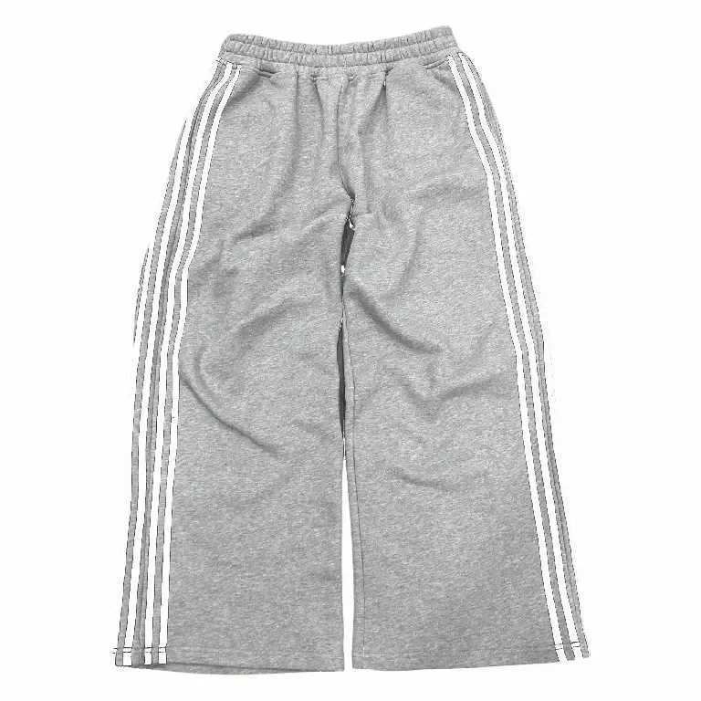 HCW Striped Pull on Hoodie Sweatpants Two Piece Set Y2K Sportswear Mens Womens Letter Embroidered Oversized Sweatshirt Pants Set J251203