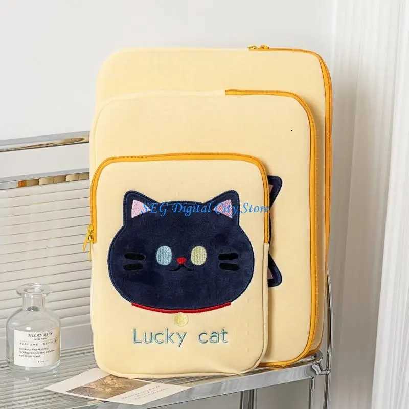 U75B Cartoon Kitten Type Bag Shockproof for Pad Laptop Sleeve Case ProtectiveW251015