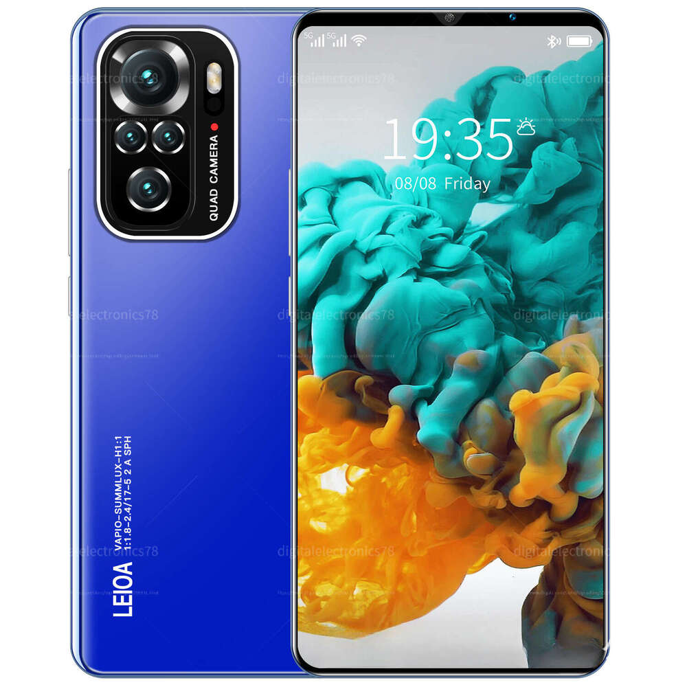 Global Version Note10pro1 Smartphone New 8+128GB 5.5-Inch 5G All-In-One Smartphone Low-Configuration Device phones