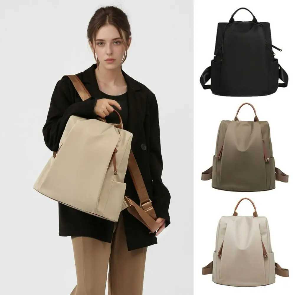 Casual Large Capacity Backpack Multiple Pockets Adjustable Strap Business Backpacks Multifunctional Portable Schoolbag Men WomenT251016