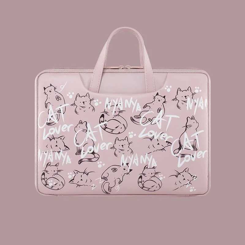 Cute Laptop Bag 133 14 15 156 Inch Waterproof Shockproof Notebook Case For Macbook Air Pro 136 16 Dell Xiaomi Huawei HandbagW251015