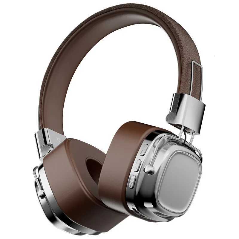 Poyatu Retro Wireless Headphone Stereo Classic Open Hifi Onear Earphones Portable Lightweight Headset Z251015